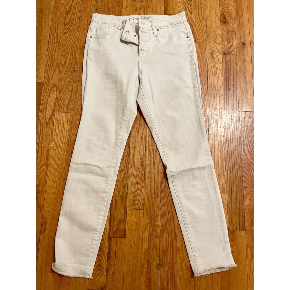 UNIVERSAL THREAD | White Stretchy Skinny Jeans